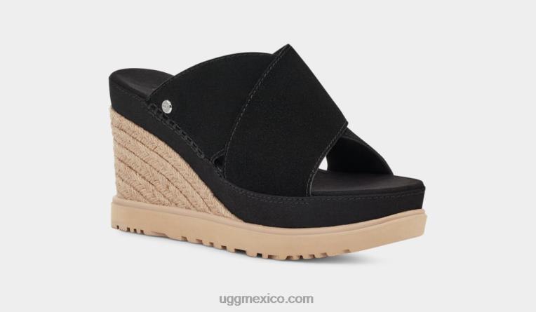 negro 00NF453 UGG mujer diapositiva del abad