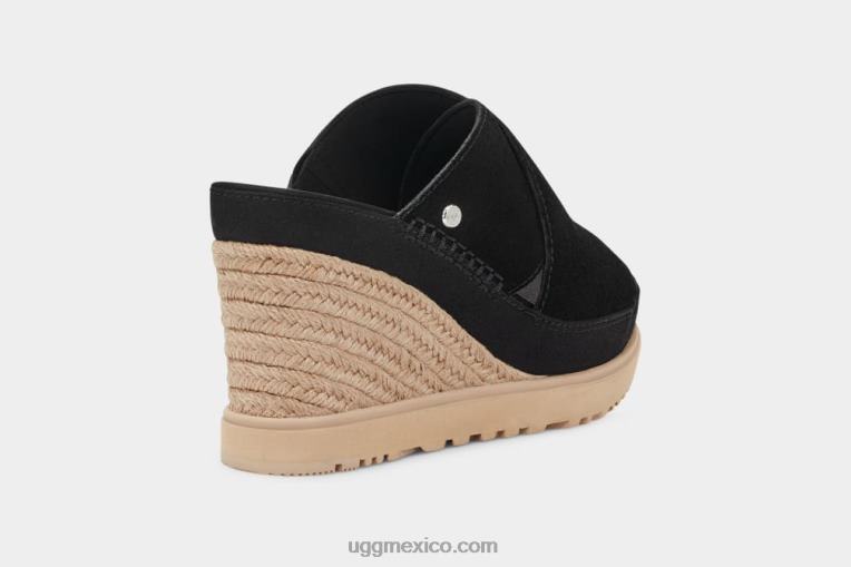 negro 00NF453 UGG mujer diapositiva del abad