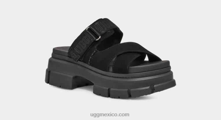 negro 00NF464 UGG mujer tobogán