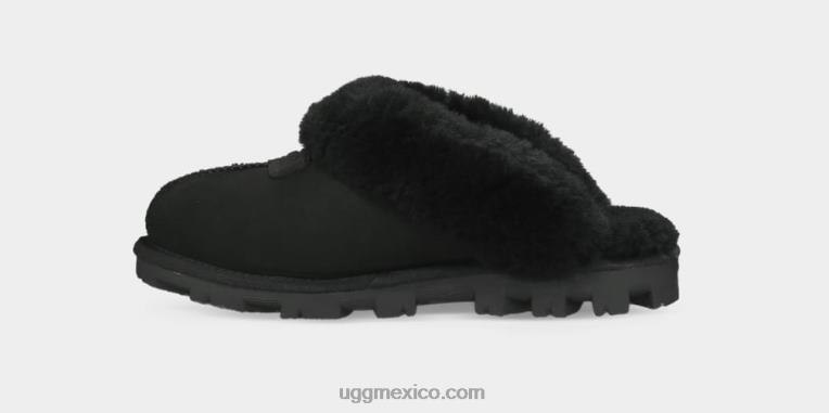 negro 00NF487 UGG mujer zapatilla coqueta