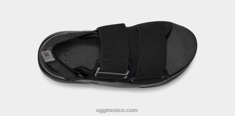 negro 00NF510 UGG mujer la street sandalia ante