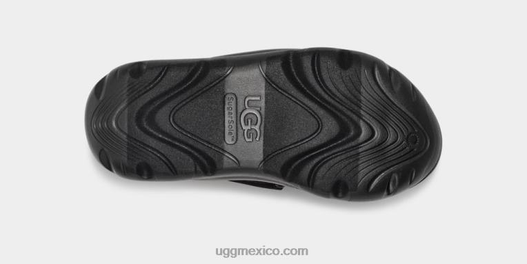 negro 00NF510 UGG mujer la street sandalia ante