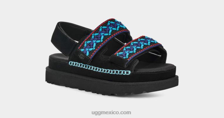 negro 00NF514 UGG mujer trenza herencia goldenstar