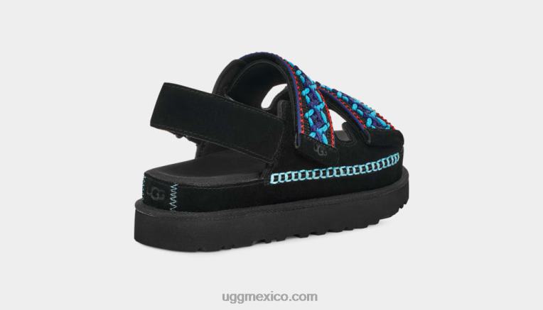 negro 00NF514 UGG mujer trenza herencia goldenstar