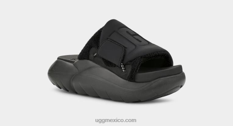 negro 00NF528 UGG mujer la diapositiva de la nube