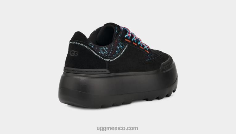 negro 00NF530 UGG mujer Trenza marin mega lace heritage