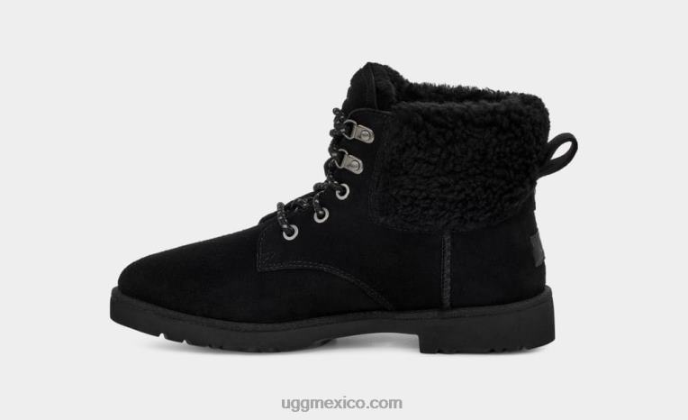 negro 00NF550 UGG mujer encaje de la herencia de romely