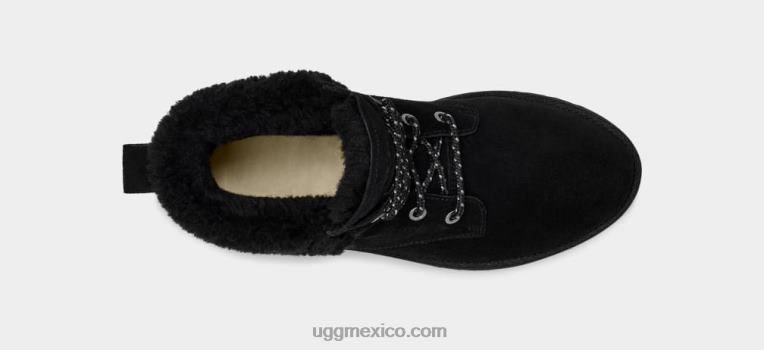 negro 00NF550 UGG mujer encaje de la herencia de romely