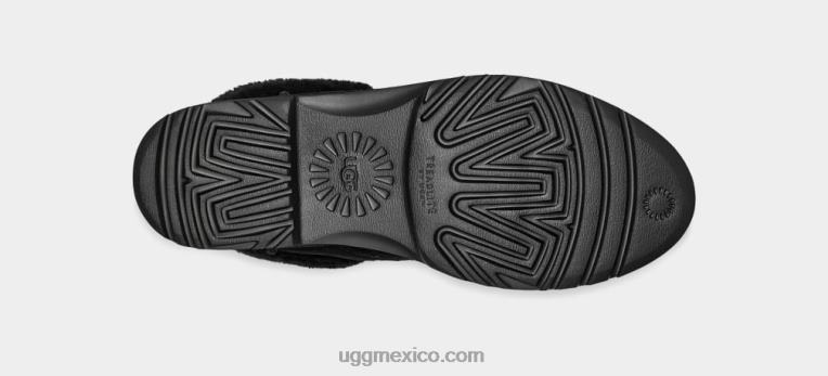 negro 00NF550 UGG mujer encaje de la herencia de romely