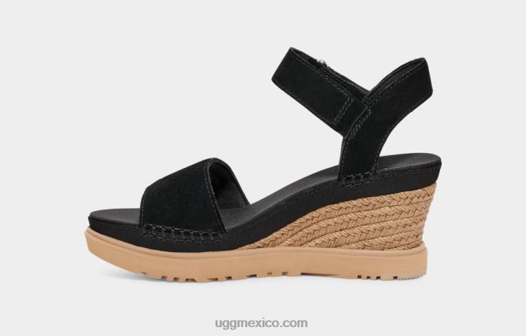 negro 00NF559 UGG mujer correa de ileana
