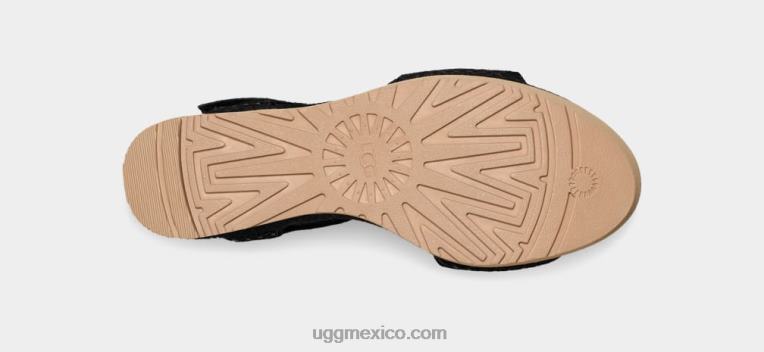 negro 00NF559 UGG mujer correa de ileana