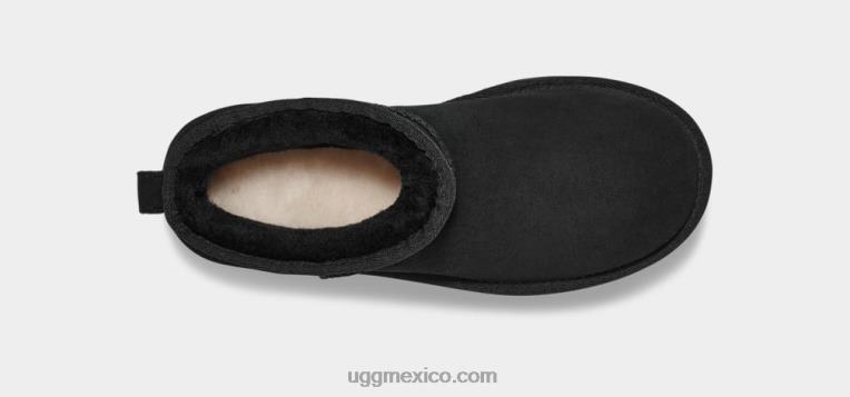 negro 00NF589 UGG mujer ultra mini plataforma clásica