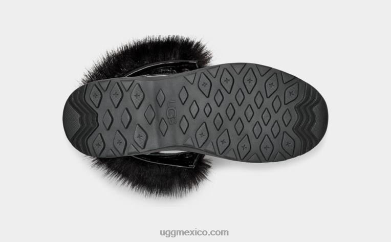 negro 00NF591 UGG mujer bota adirondack iii patente