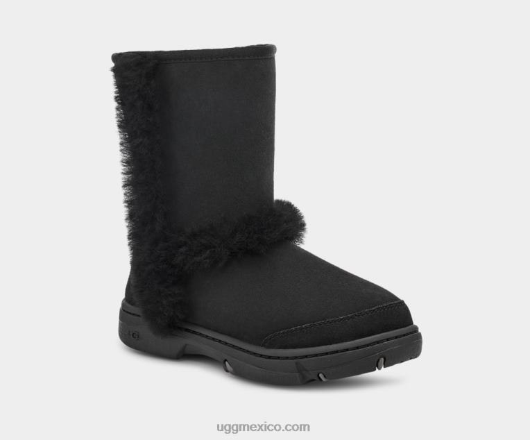 negro 00NF61 UGG mujer rayos de sol corto