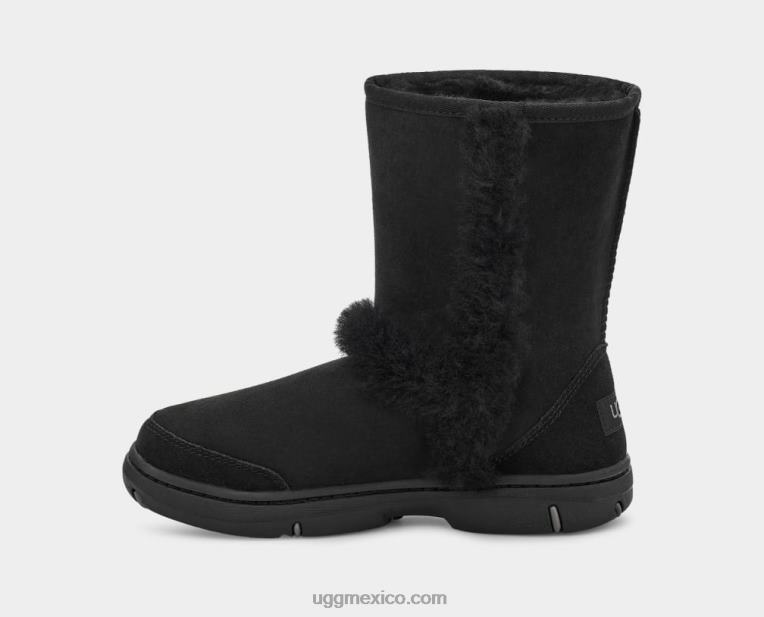 negro 00NF61 UGG mujer rayos de sol corto