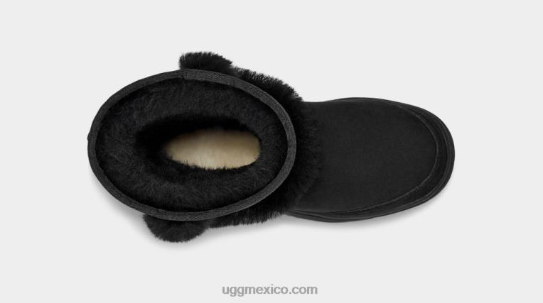 negro 00NF61 UGG mujer rayos de sol corto