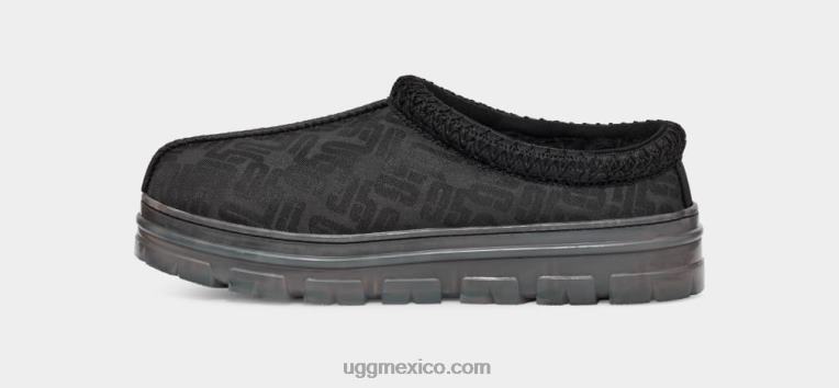 negro 00NF615 UGG mujer monograma gráfico de Tasmania