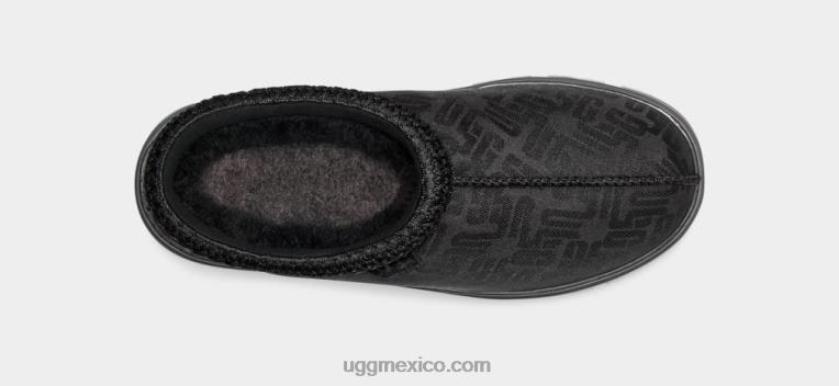 negro 00NF615 UGG mujer monograma gráfico de Tasmania