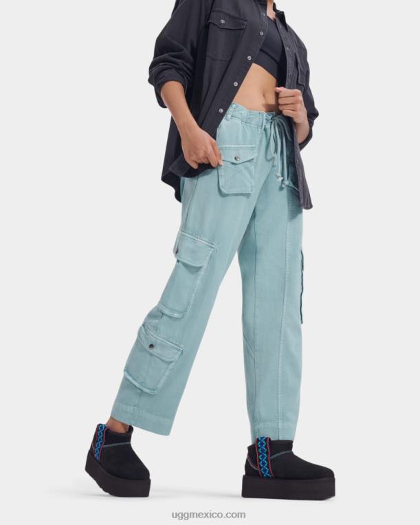 negro 00NF657 UGG mujer plataforma ultra mini trenza clásica