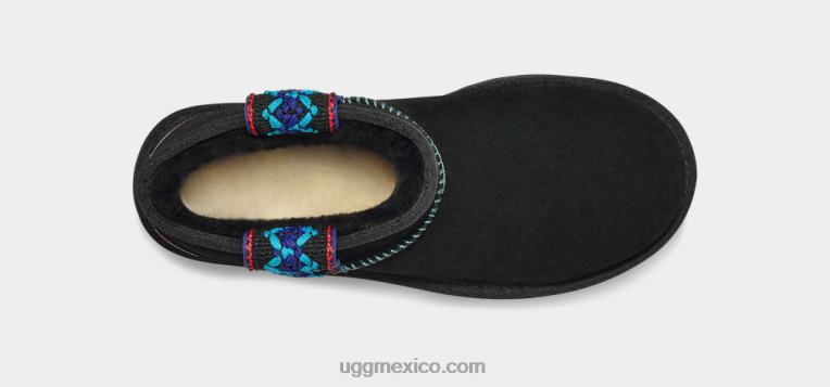 negro 00NF657 UGG mujer plataforma ultra mini trenza clásica