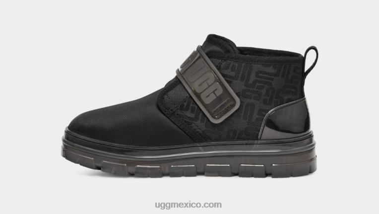 negro 00NF665 UGG mujer monograma gráfico neumel