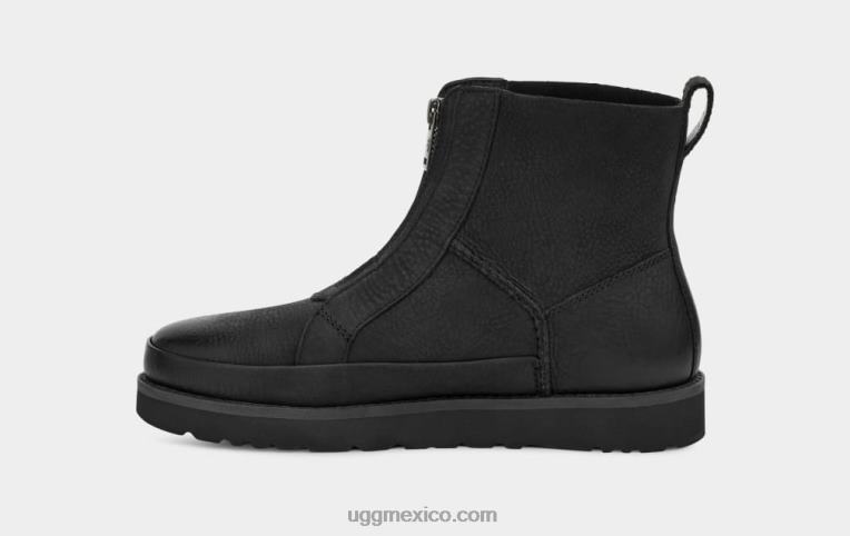 negro 00NF691 UGG mujer cremallera frontal deconstruida
