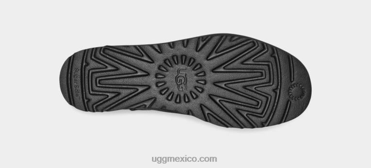 negro 00NF691 UGG mujer cremallera frontal deconstruida