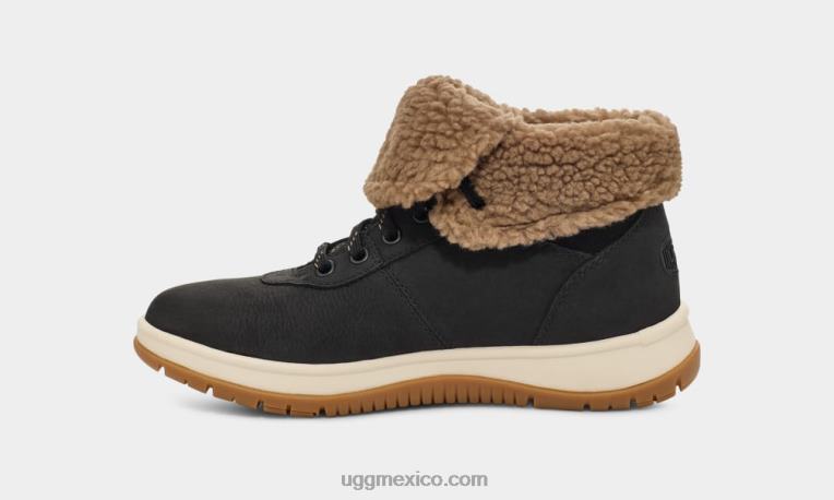 negro 00NF722 UGG mujer Lakesider Mid Lace Up