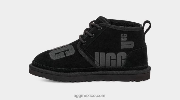 negro 00NF725 UGG mujer gráfico de dispersión de Neumel