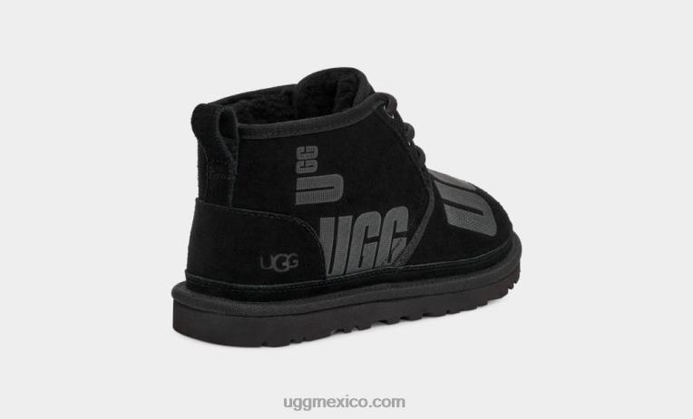 negro 00NF725 UGG mujer gráfico de dispersión de Neumel