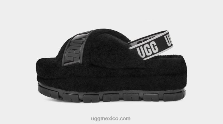 negro 00NF731 UGG mujer fuzzita claro