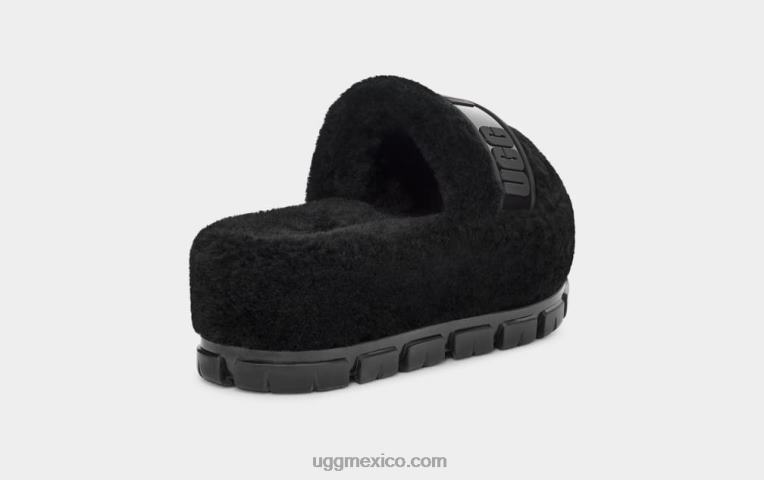 negro 00NF734 UGG mujer fluffita claro