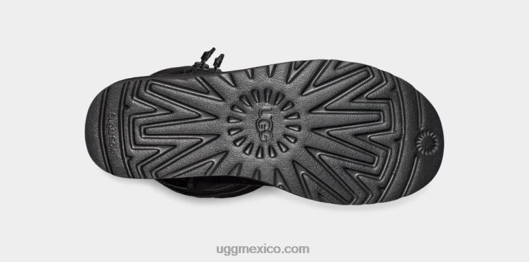 negro 00NF755 UGG mujer clásico ultra alto