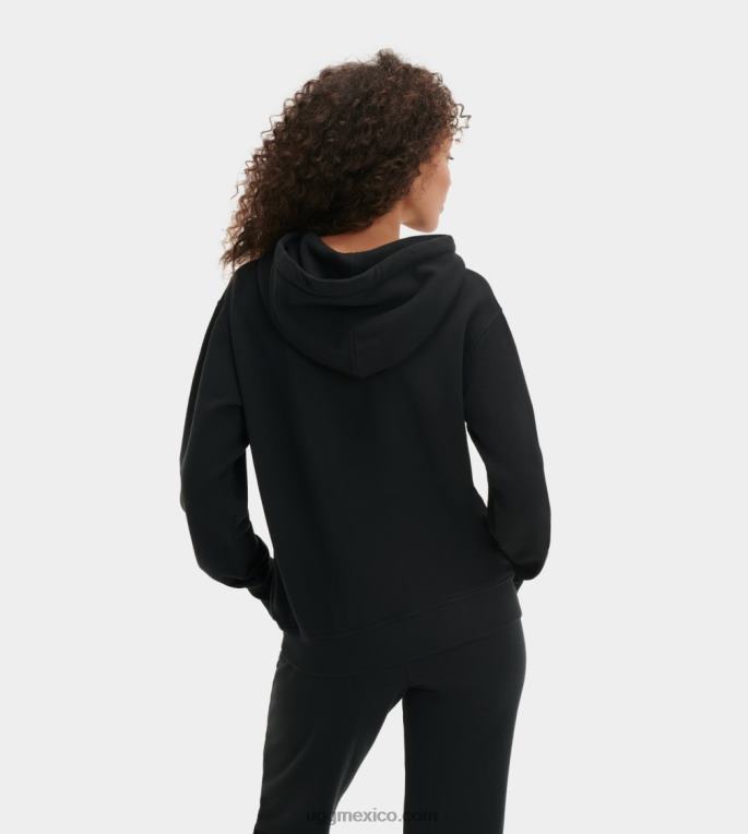 negro 00NF964 UGG mujer sudadera con capucha