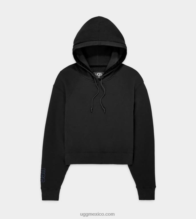 negro 00NF999 UGG mujer sudadera con capucha mallory