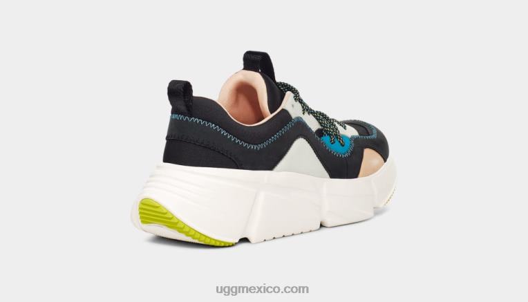 negro multi 00NF2151 UGG mujer cuero encaje calle