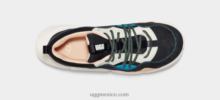 negro multi 00NF2151 UGG mujer cuero encaje calle