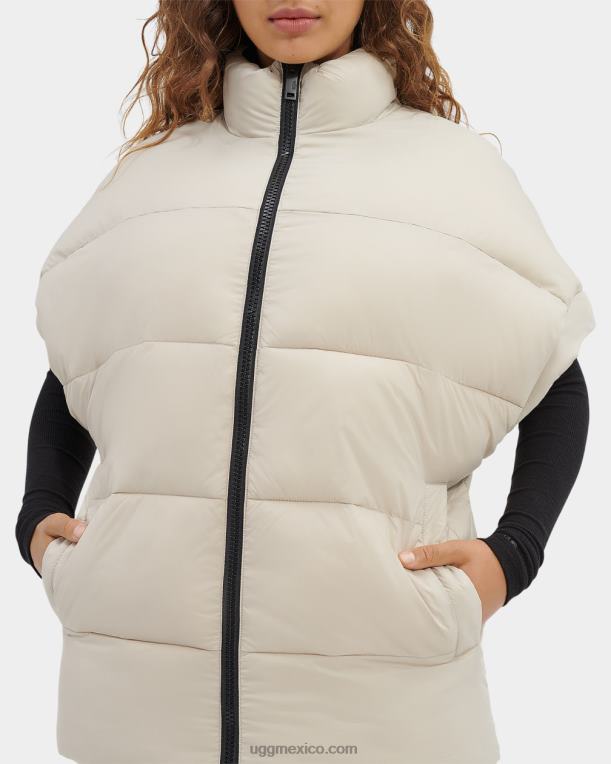 negro/castillo 00NF1221 UGG mujer chaleco acolchado reversible sydnee