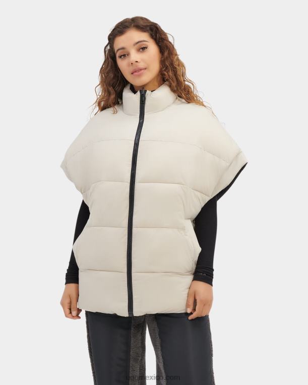 negro/castillo 00NF1221 UGG mujer chaleco acolchado reversible sydnee