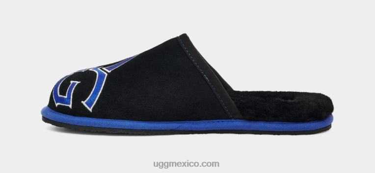 negro/neptuno 00NF227 UGG hombres logotipo de desgaste ii