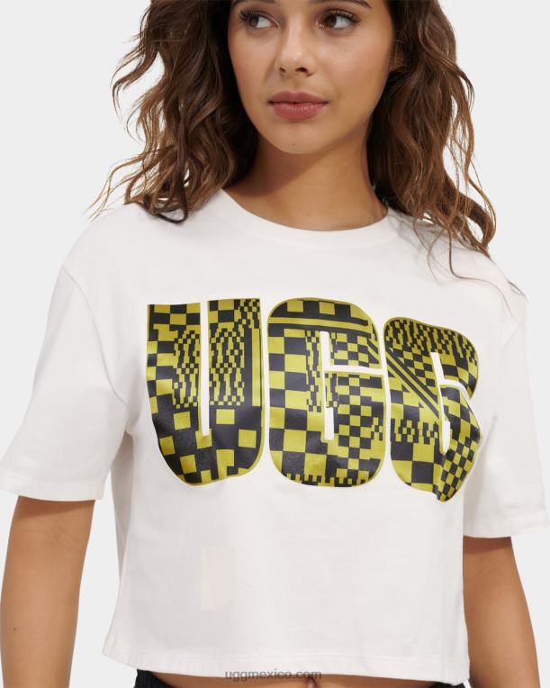 nimbo 00NF1082 UGG mujer camiseta corta thahlia con logo