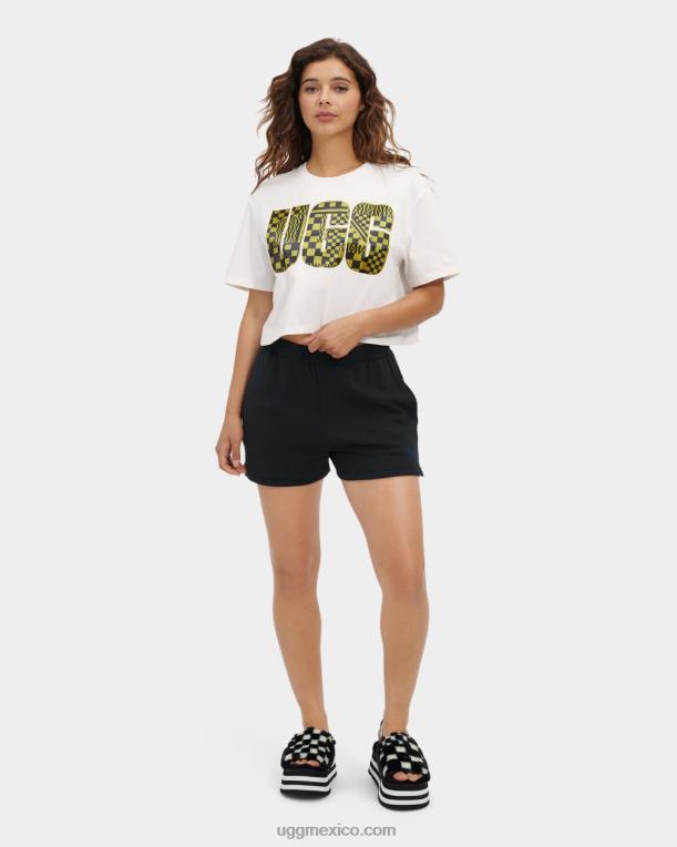 nimbo 00NF1082 UGG mujer camiseta corta thahlia con logo