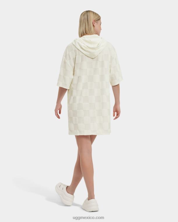 nimbo 00NF872 UGG mujer vestido kassey con capucha a cuadros