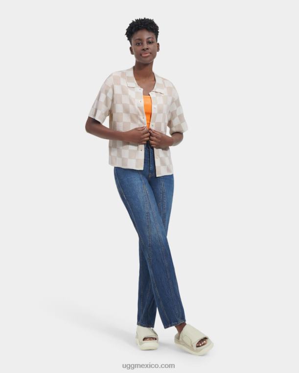 nimbo/antiguo 00NF972 UGG mujer suéter con botones de jeannie