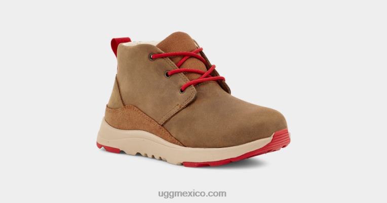 nogal/cuero rojo samba 00NF1762 UGG niños canoa iii tiempo