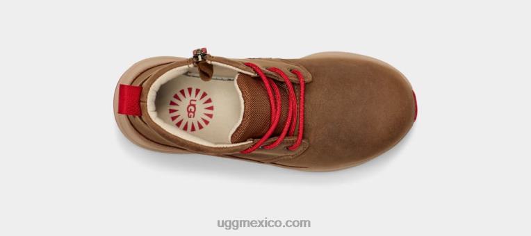 nogal/cuero rojo samba 00NF1762 UGG niños canoa iii tiempo