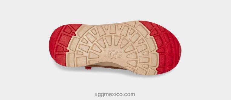 nogal/cuero rojo samba 00NF1762 UGG niños canoa iii tiempo