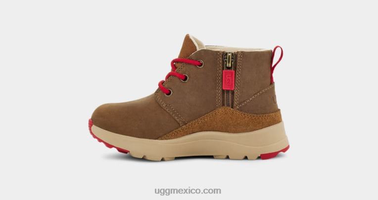 nogal/cuero rojo samba 00NF1986 UGG niños pequeños canoa iii tiempo