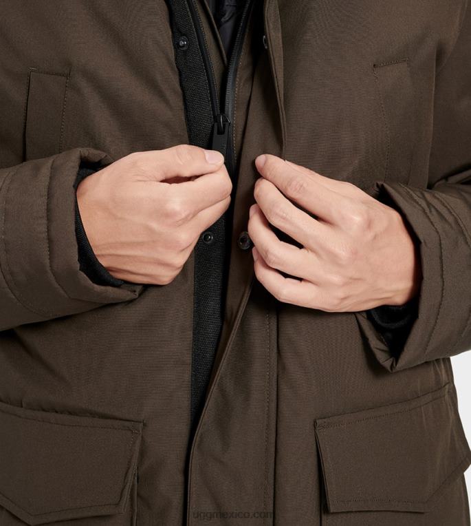 oliva oscuro 00NF1907 UGG hombres parka butte