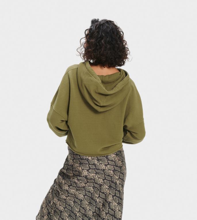 olivo silvestre 00NF1293 UGG mujer sudadera corta keira